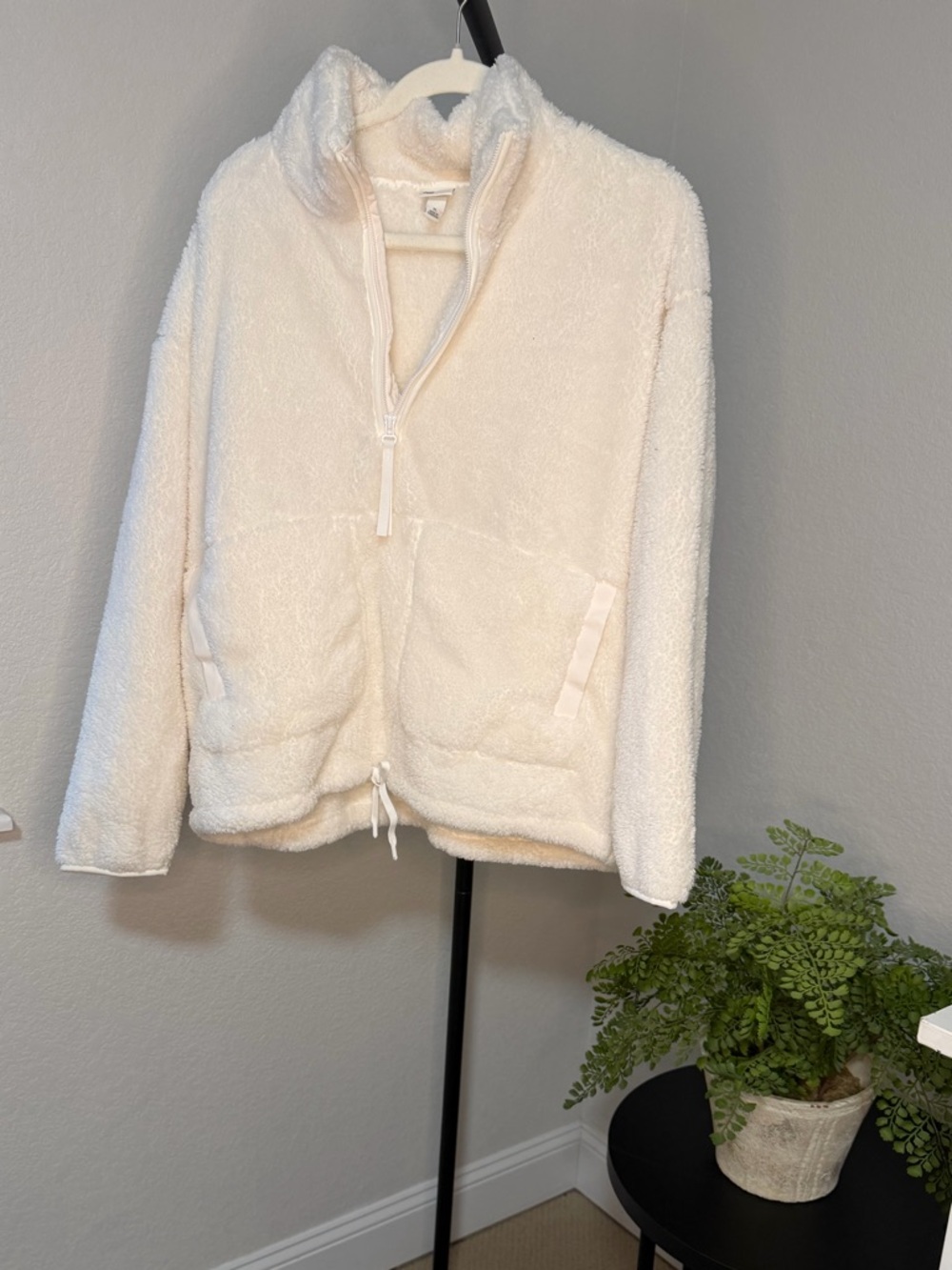all in motion Cream Plush Sherpa Jacket